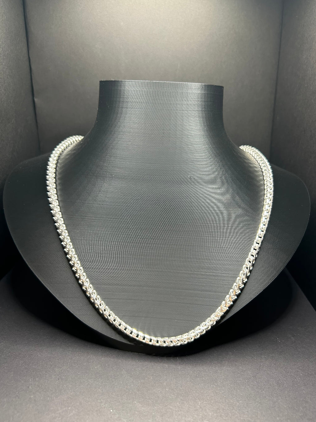 925 Sterling Silver Franco Chain 26inch 4mm