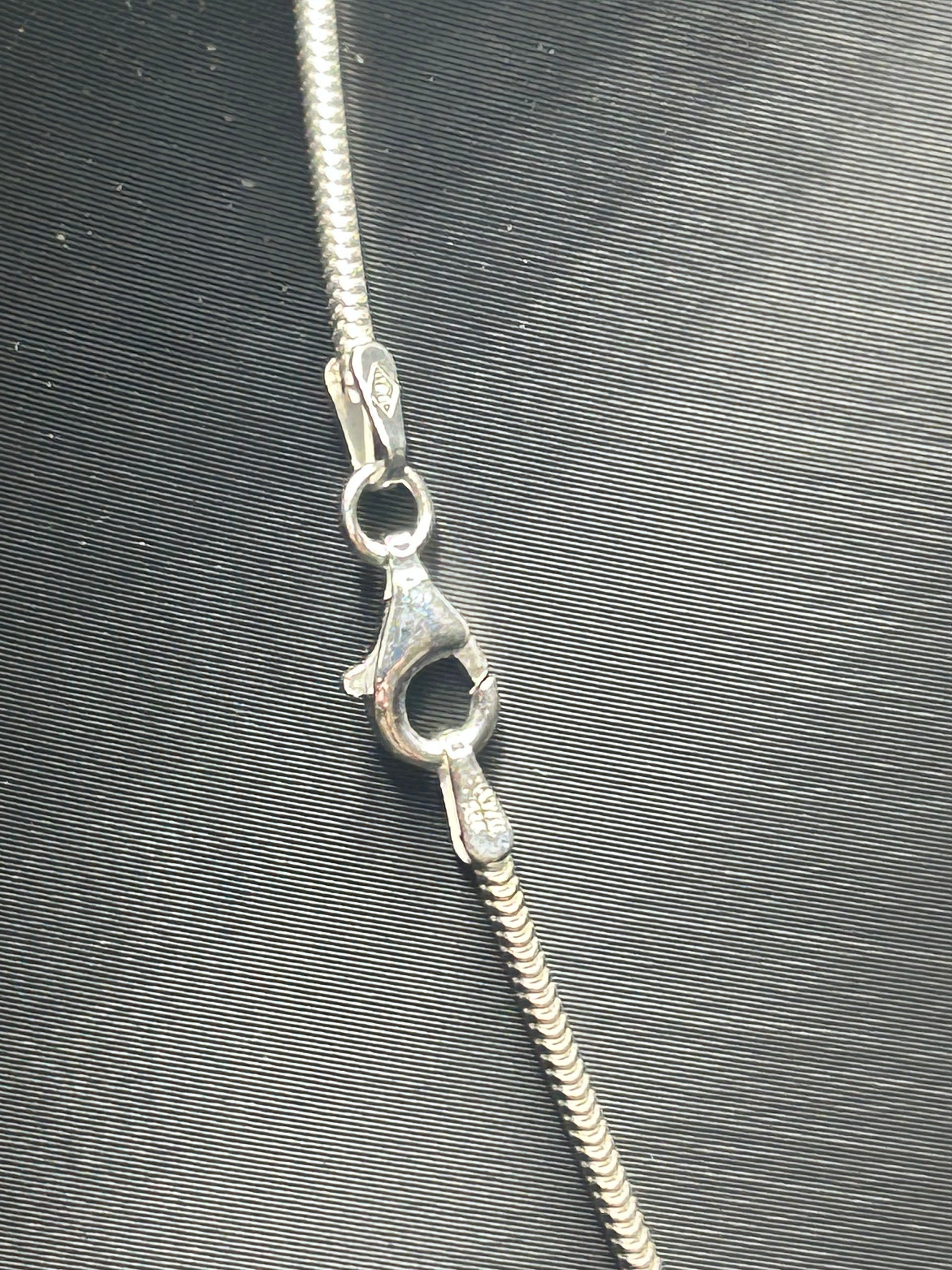 925 Sterling Silver Snake Chain 24in 2mm