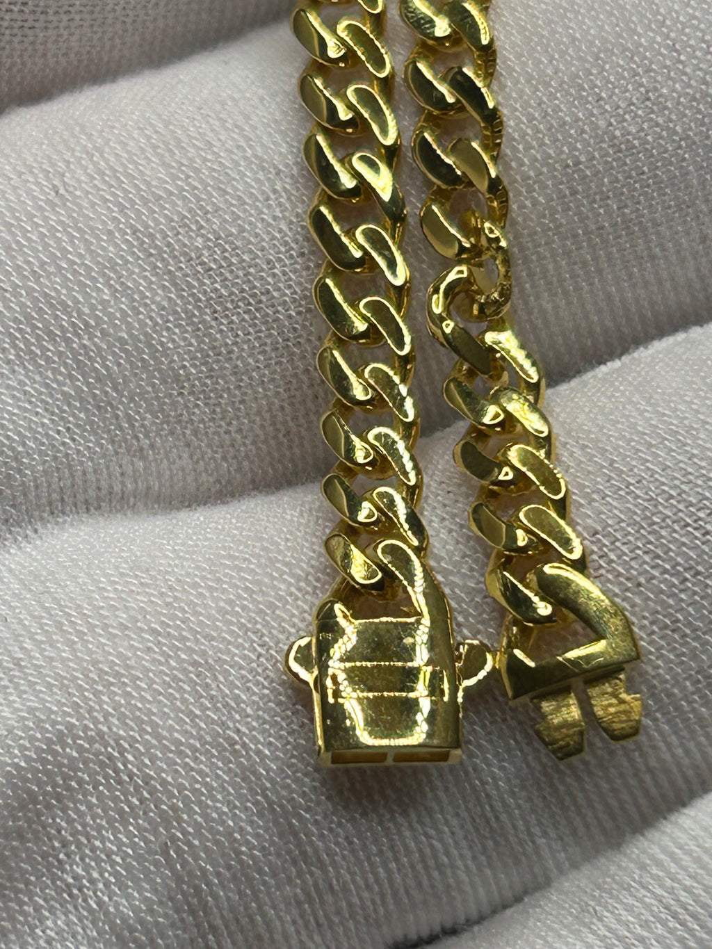 14kt Gold Cuban Link Bracelet 8inch 4.5mm