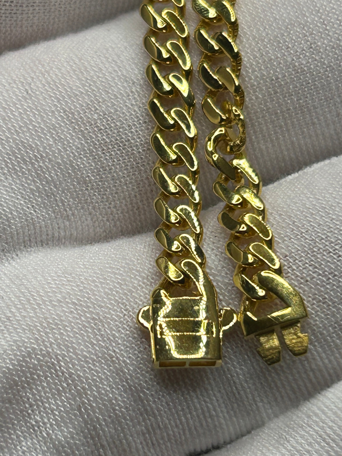 14kt Gold Cuban Link Bracelet 8inch 4.5mm