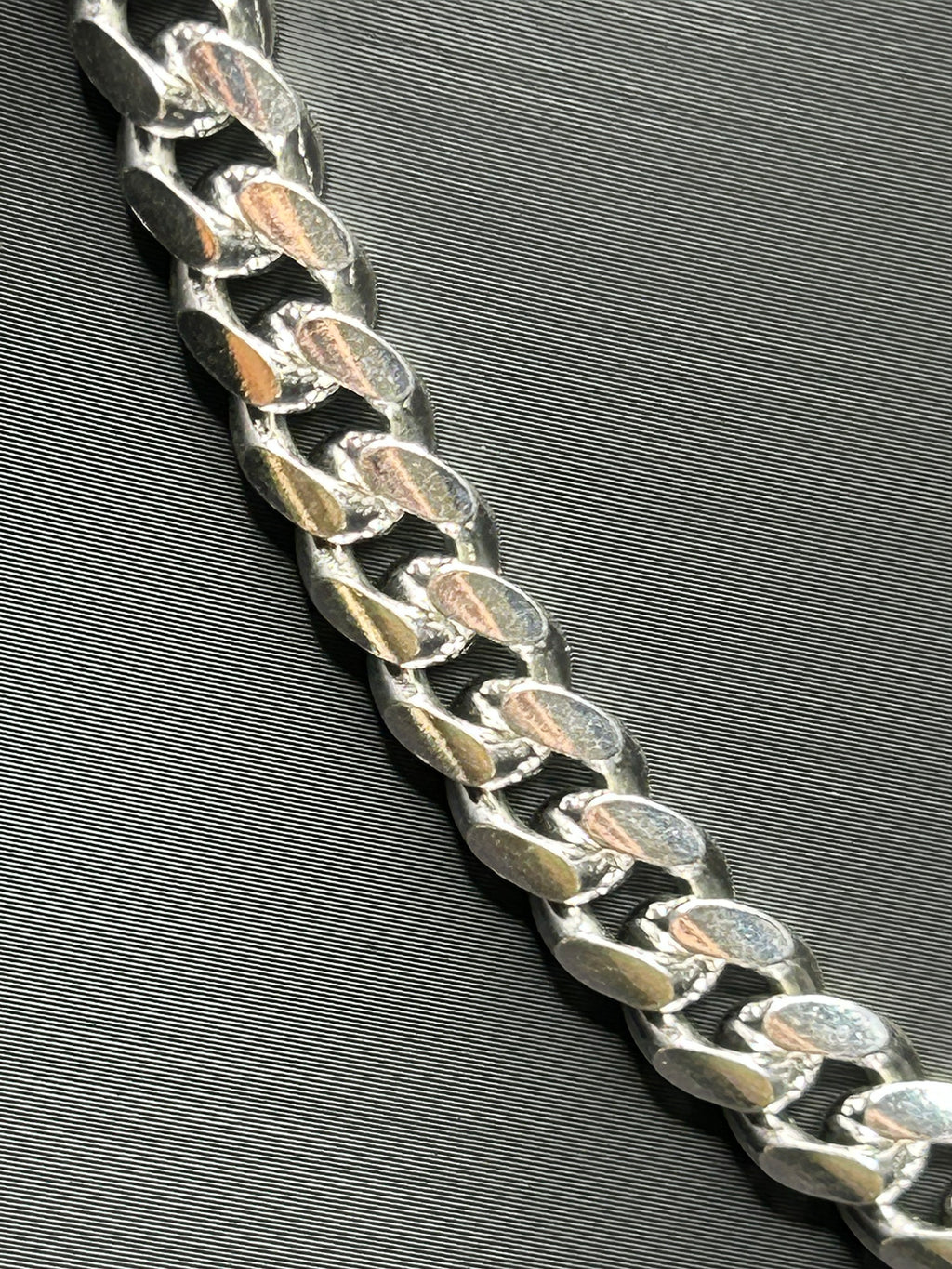925 Sterling Silver Cuban Link Chain 20inch 8mm