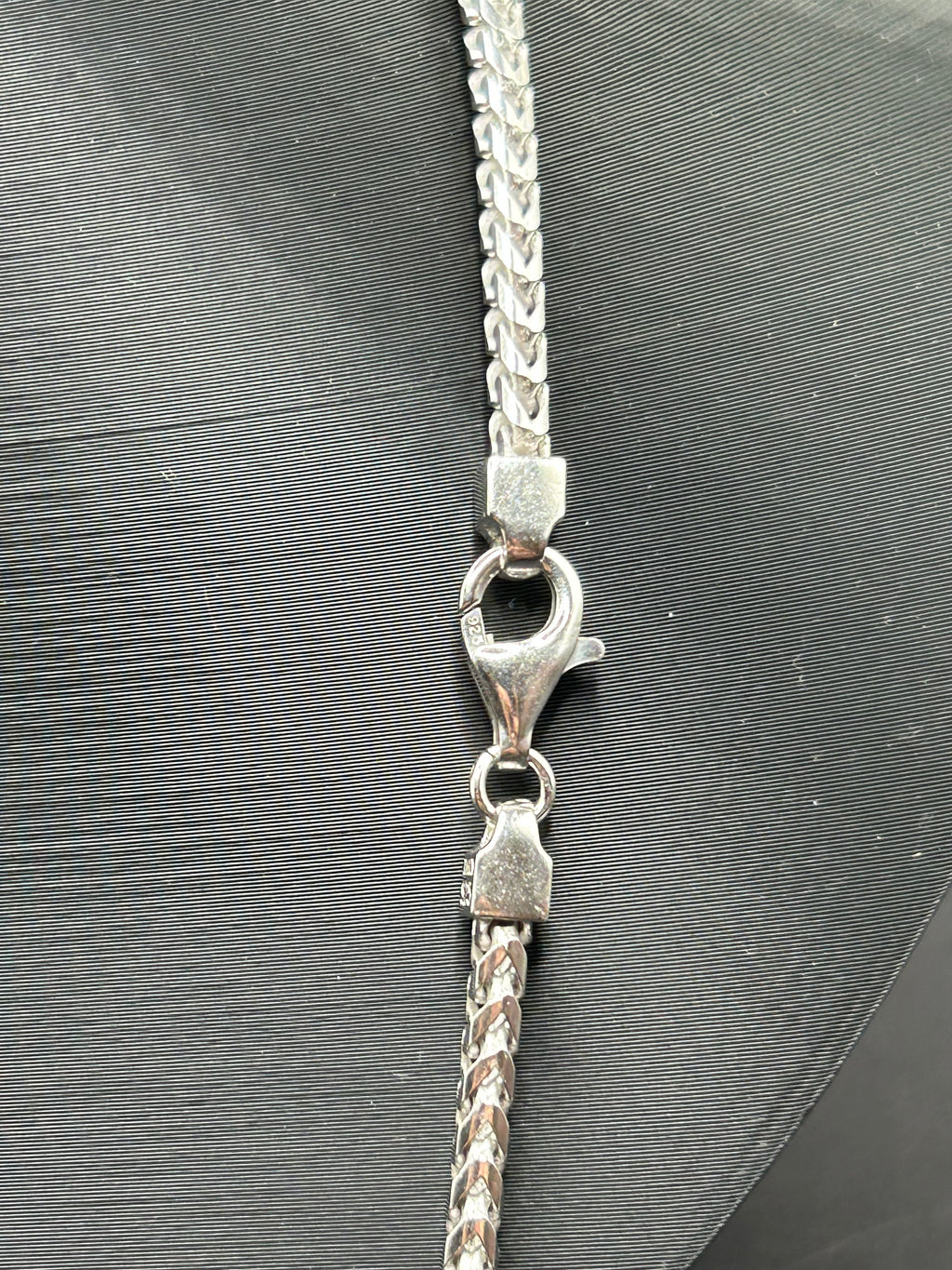925 Sterling Silver Franco Chain 24inch 1.5mm