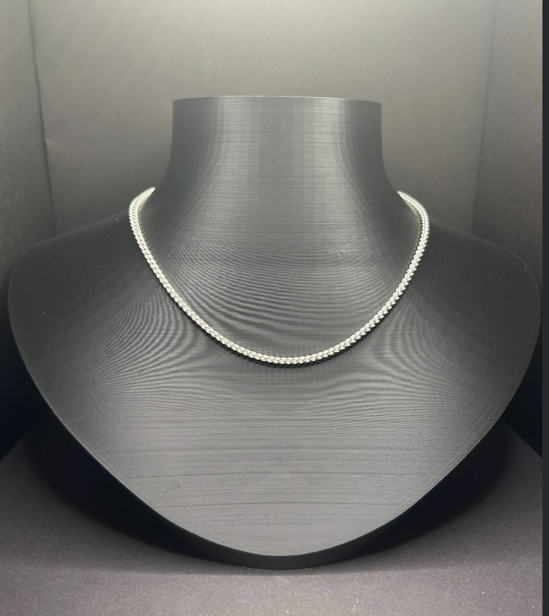 925 Sterling Silver Franco Chain 18in 2.5mm