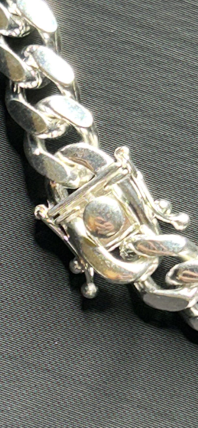 925 Sterling Silver Cuban Link Chain 20inch 8mm